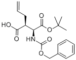 赤式-N-苄氧羰基-3-烯丙基-L-天冬氨酸 1-叔丁酯
