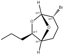 6,8-Dioxabicyclo3.2.1octane, 4-bromo-7-propyl-, (4-endo,7-exo)-