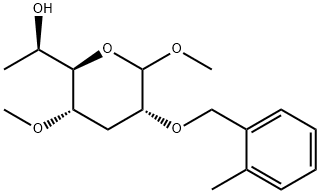 allo-Heptopyranoside, methyl 3,7-dideoxy-4-O-methyl-2-O-(2-methylphenyl)methyl-
