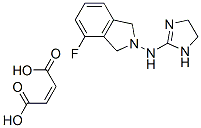N-[(4,5-Dihydro-1H-imidazol)-2-yl]-4-fluoro-1,3-dihydro-2H-isoindole-2-amine maleate