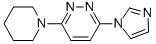 PYRIDAZINE, 3-(1H-IMIDAZOL-1-YL)-6-(1-PIPERIDINYL)-