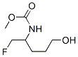 Carbamic  acid,  [1-(fluoromethyl)-4-hydroxybutyl]-,  methyl  ester  (9CI)