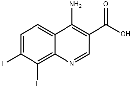 4-Amino-7,8-difluoroquinoline-3-carboxylic acid