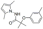 N-(2,5-dimethylpyrrol-1-yl)-2-methyl-2-(3-methylphenoxy)propanamide