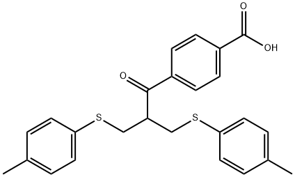 BENZOIC ACID, 4-鈥媅3-鈥媅(4-鈥媘ETHYLPHENYL)鈥媡HIO]鈥鈥-鈥媅[(4-鈥媘ETHYLPHENYL)鈥媡HIO]鈥媘ETHYL]鈥鈥-鈥媜XOPROPYL]鈥