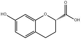 2H-1-BENZOPYRAN-2-CARBOXYLIC ACID, 3,4-DIHYDRO-7-HYDROXY-, (S)-