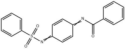 BENZAMIDE, N-[4-[(PHENYLSULFONYL)IMINO]-2,5-CYCLOHEXADIEN-1-YLIDENE]-