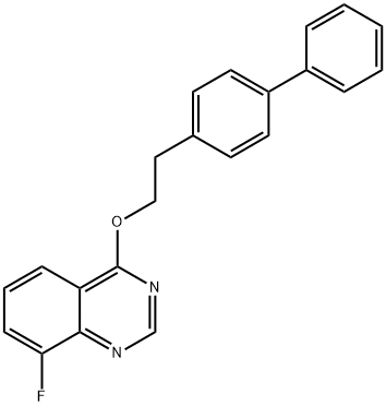 4-(2-(1,1'-Biphenyl)-4-ylethoxy)-8-fluoroquinazoline