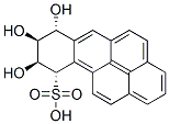 Benzo(a)pyrene-10-sulfonic acid, 7,8,9,10-tetrahydro-7,8,9-trihydroxy- , (7alpha,8beta,9beta,10alpha)-, (+-)-