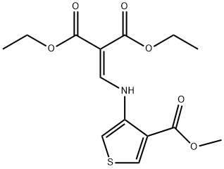 二乙基 2-(((4-(甲酯基)噻吩-3-基)氨基)亚甲基)丙二酸酯