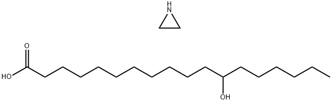 Octadecanoic acid, 12-hydroxy-, homopolymer, reaction products with polyethylenimine