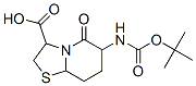 2-oxo-3-tert-butyloxycarbonylamino-7-thia-1-azabicyclo(4.3.0)nonane-9-carboxylic acid
