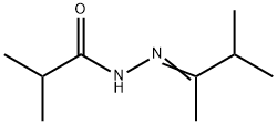 Propanoic  acid,  2-methyl-,  (1,2-dimethylpropylidene)hydrazide  (9CI)