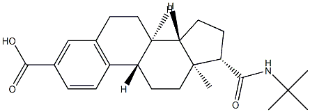 17-(N-t-butylcarboxamide)estra-1,3,5(10)-triene-3-carboxylic acid