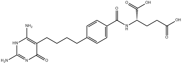 N-[4-[4-[(2,6-Diamino-1,4-dihydro-4-oxopyrimidin)-5-yl]butyl]benzoyl]-L-glutamic acid