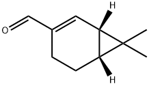 Bicyclo[4.1.0]hept-2-ene-3-carboxaldehyde, 7,7-dimethyl-, (1S)- (9CI)