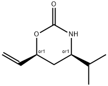 2H-1,3-Oxazin-2-one,6-ethenyltetrahydro-4-(1-methylethyl)-,cis-(9CI)