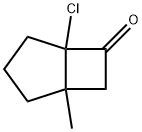 Bicyclo[3.2.0]heptan-6-one,  5-chloro-1-methyl-