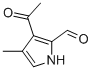 1H-Pyrrole-2-carboxaldehyde, 3-acetyl-4-methyl- (9CI)