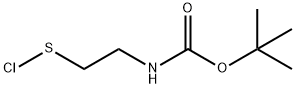 Carbamic acid, [2-(chlorothio)ethyl]-, 1,1-dimethylethyl ester (9CI)