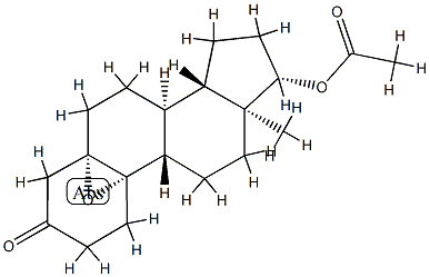 3-keto-5,10-epoxy-nor-19-methylandrostane-17-acetate
