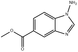 1H-Benzimidazole-5-carboxylicacid,1-amino-,methylester