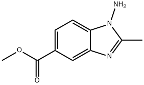 1H-Benzimidazole-5-carboxylicacid,1-amino-2-methyl-,methylester(9CI)