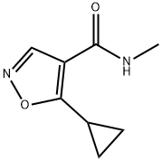 4-Isoxazolecarboxamide,5-cyclopropyl-N-methyl-(9CI)