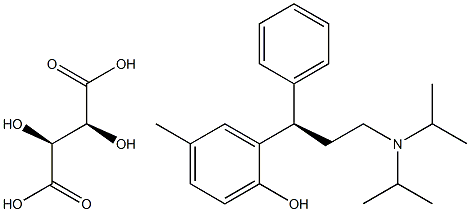 2-[(1S)-3-[二(1-甲基乙基)氨基]-1-苯基丙基]-4-甲基苯酚 D-酒石酸盐