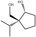 Cyclopentanemethanol, 2-hydroxy-1-(1-methylethyl)-, trans- (9CI)