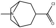 8-Azabicyclo[3.2.1]octane-3-carbonyl chloride, 8-methyl- (9CI)