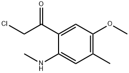 Ethanone,  2-chloro-1-[5-methoxy-4-methyl-2-(methylamino)phenyl]-
