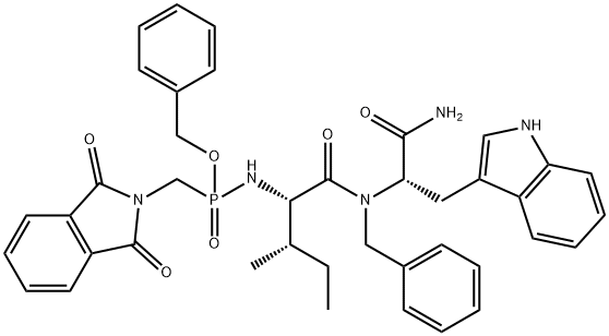 phthaloyl-glycyl(P)-isoleucyl-tryptophyl-benzylamide