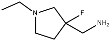 3-Pyrrolidinemethanamine,N-ethyl-3-fluoro-(9CI)