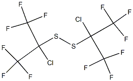Bis[1-chloro-2,2,2-trifluoro-1-(trifluoromethyl)ethyl] disulfide