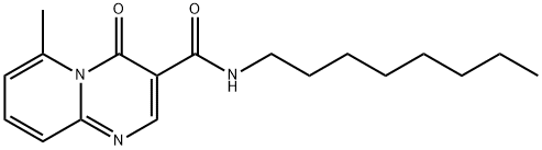 2-methyl-N-octyl-10-oxo-1,7-diazabicyclo[4.4.0]deca-2,4,6,8-tetraene-9 -carboxamide