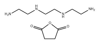 2,5-Furandione, dihydro-, polyisobutenyl derivs., reaction products with triethylenetetramine, borated