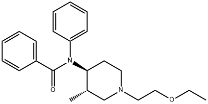 N-[(3S,4R)-1-(2-ethoxyethyl)-3-methyl-4-piperidyl]-N-phenyl-benzamide