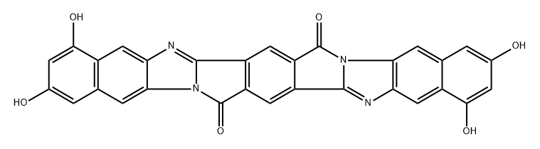Dibenzo[f,f]benzo[1,2:3,4:4,5:3,4]dipyrrolo[1,2-a:1,2-a]bisbenzimidazole-8,18-dione,  2,4,12,14-tetrahydroxy-  (9CI)