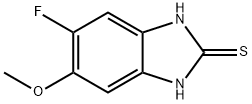 2H-Benzimidazole-2-thione,5-fluoro-1,3-dihydro-6-methoxy-(9CI)