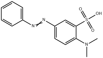 2-dimethylamino-5-phenyldiazenyl-benzenesulfonic acid