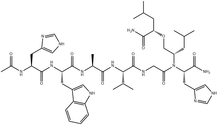 gastrin releasing peptide (20-27), N-acetyl-Leu(26)-psi(CH2O)Leu(27)-