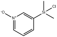 Pyridine, 3-(chlorodimethylsilyl)-, 1-oxide (9CI)