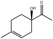 Ethanone, 1-(1-hydroxy-4-methyl-3-cyclohexen-1-yl)-, (R)- (9CI)
