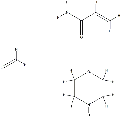 2-Propenamide, polymer with formaldehyde and morpholine