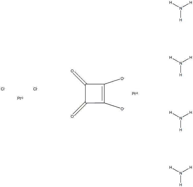 azane, 3,4-dioxocyclobutene-1,2-diolate, platinum(+2) cation, dichlori de