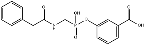3-carboxyphenyl phenylacetamidomethylphosphonate