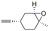 7-Oxabicyclo[4.1.0]heptane, 4-ethynyl-1-methyl-, [1S-(1alpha,4alpha,6alpha)]- (9CI)