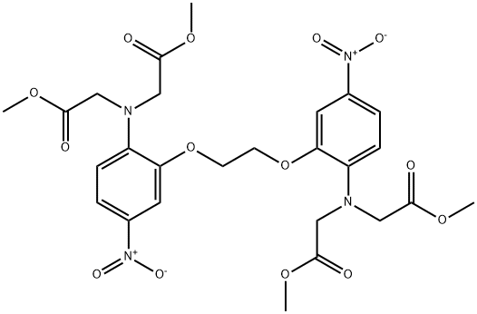 N,N'-[1,2-Ethanediylbis[oxy(4-nitro-2,1-phenylene)]]bis[N-(2-Methoxy-2-oxoethyl)glycine DiMethyl Ester