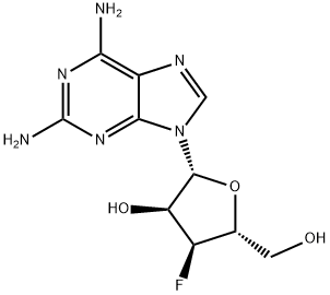 Adenosine,2-amino-3'-deoxy-3'-fluoro- (9CI)